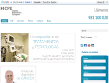 Tablet Screenshot of centropoliclinicoeuropeo.com